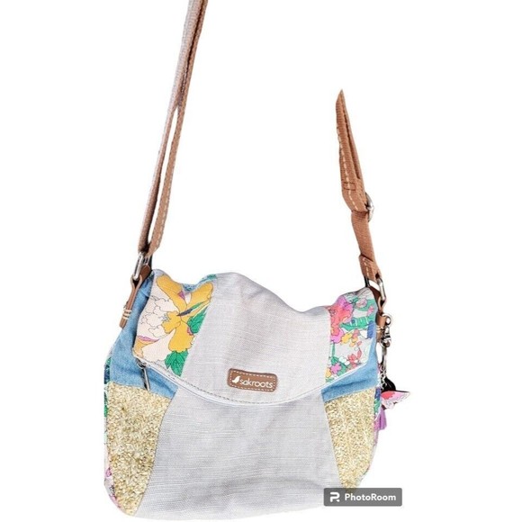 Sakroots Fold over Purse Crossbody - Picture 2 of 9